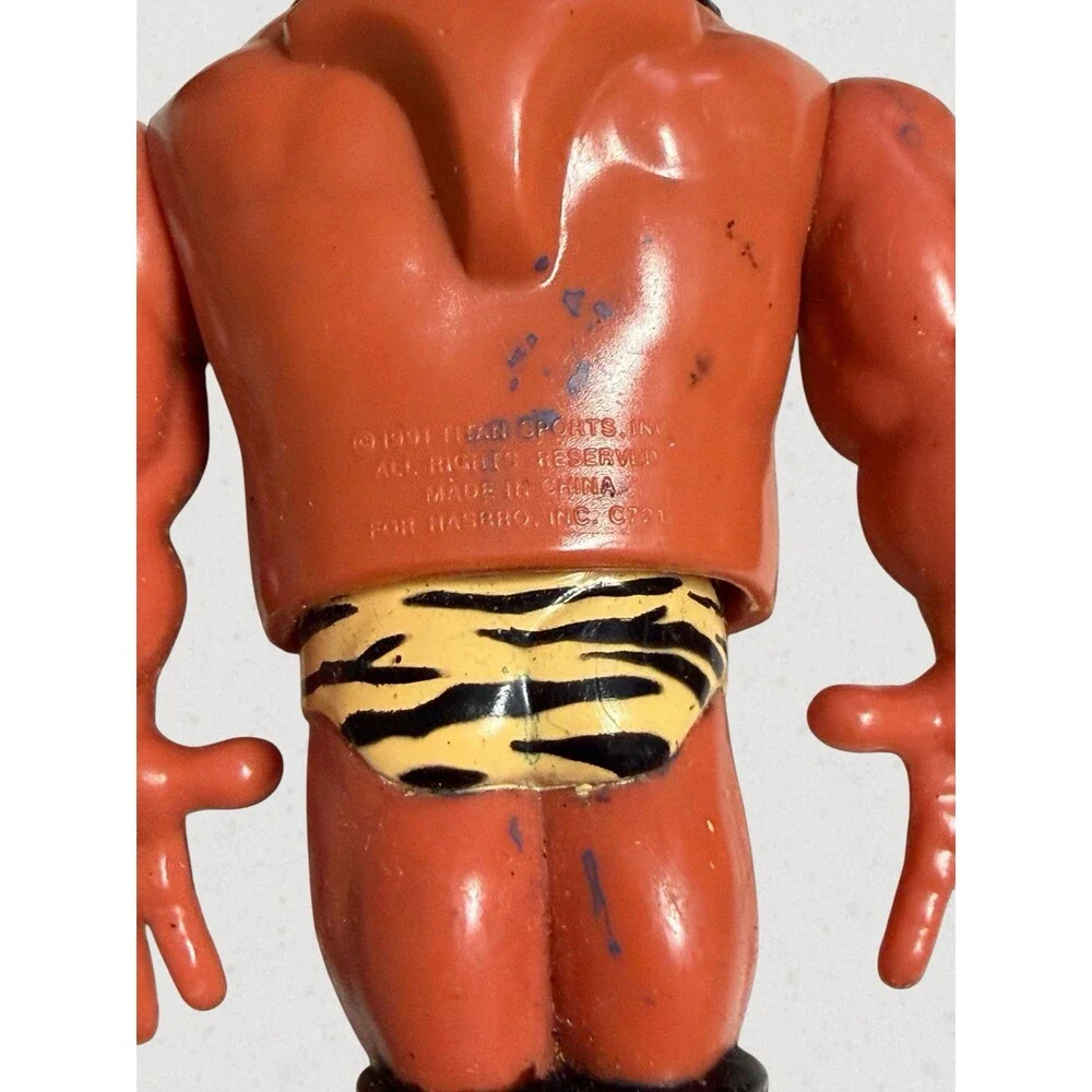 Vintage WWF Hasbro Wrestling Figure Lot of 10 Jake Snake Snuka Honky Tonk Smash